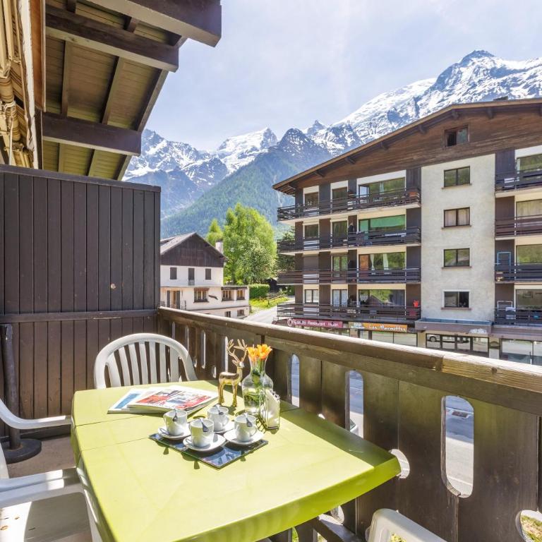Appartement Central Des Houches - 15 - Happy Rentals - Appartement avec Balcon - 15