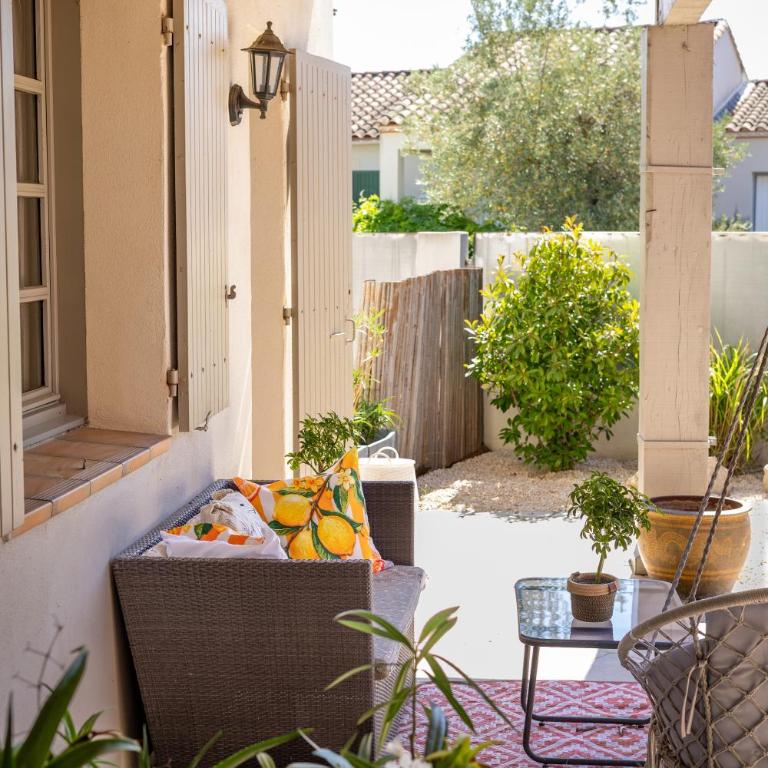 La Suite du Mas Lauseta - Charme et Authenticité, à 5mn des remparts - Monolocale Deluxe - 7