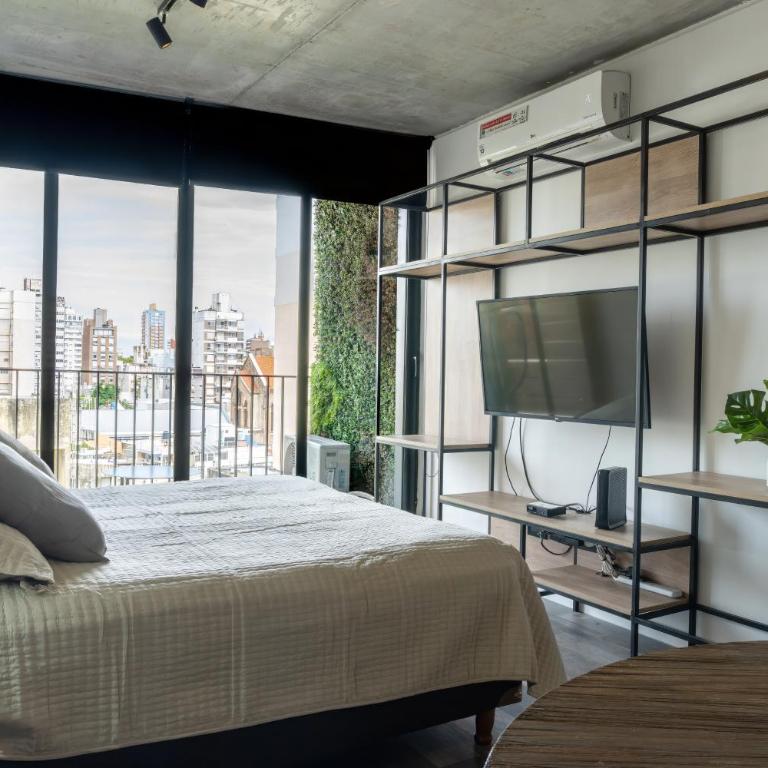 Loft en el centro de la ciudad con balcon - Fast wifi y Calefaccion - Apartamento de 1 dormitorio - 2