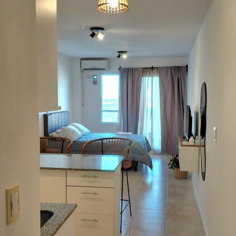 Monoambiente moderno con vista al río - Apartamento de 1 dormitorio - 11