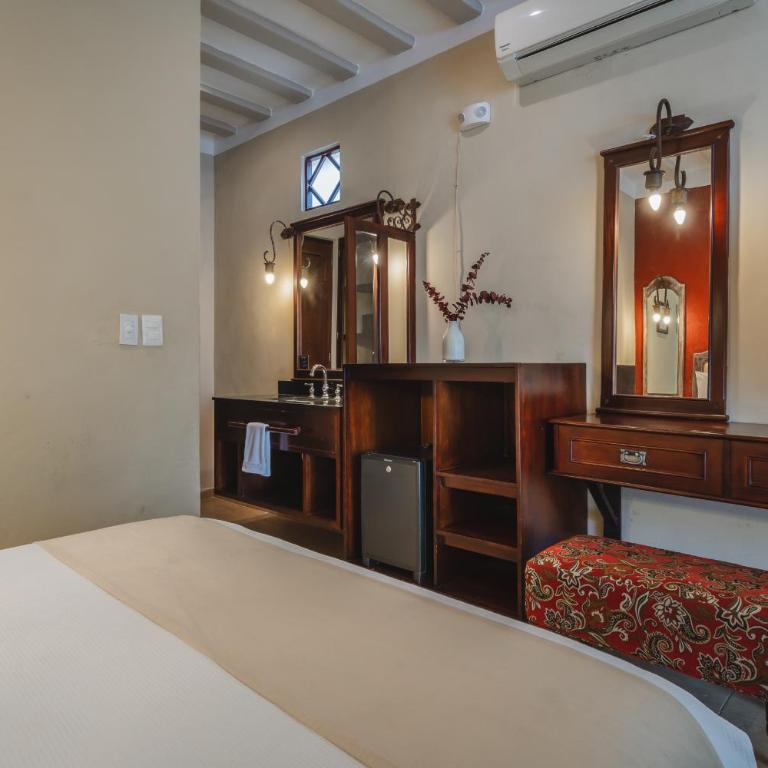 Casa Zafiro Hotel - Adults Only, Mérida - Habitación con 2 camas grandes - 4