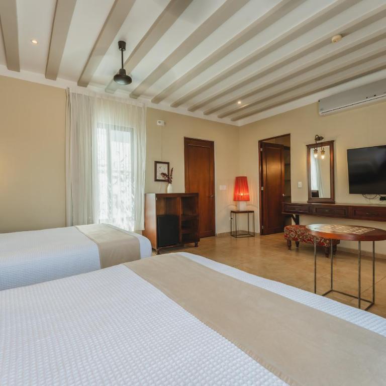 Casa Zafiro Hotel - Adults Only, Mérida - Habitación con 2 camas grandes - 10