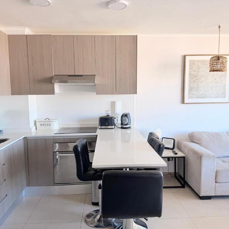 Departamento Nuevo Costa del Mar Concón - Apartamento de 2 dormitorios con vistas parciales al océano - 5