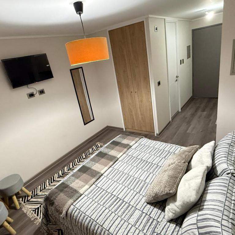 Estudio moderno nuevo en Santiago Centro Metro cercano - One-Bedroom Apartment - 3