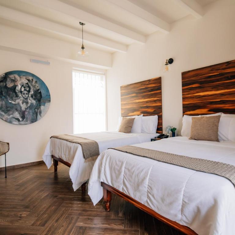 Hotel Tabáa Oaxaca - Habitación Cuádruple Confort - 9