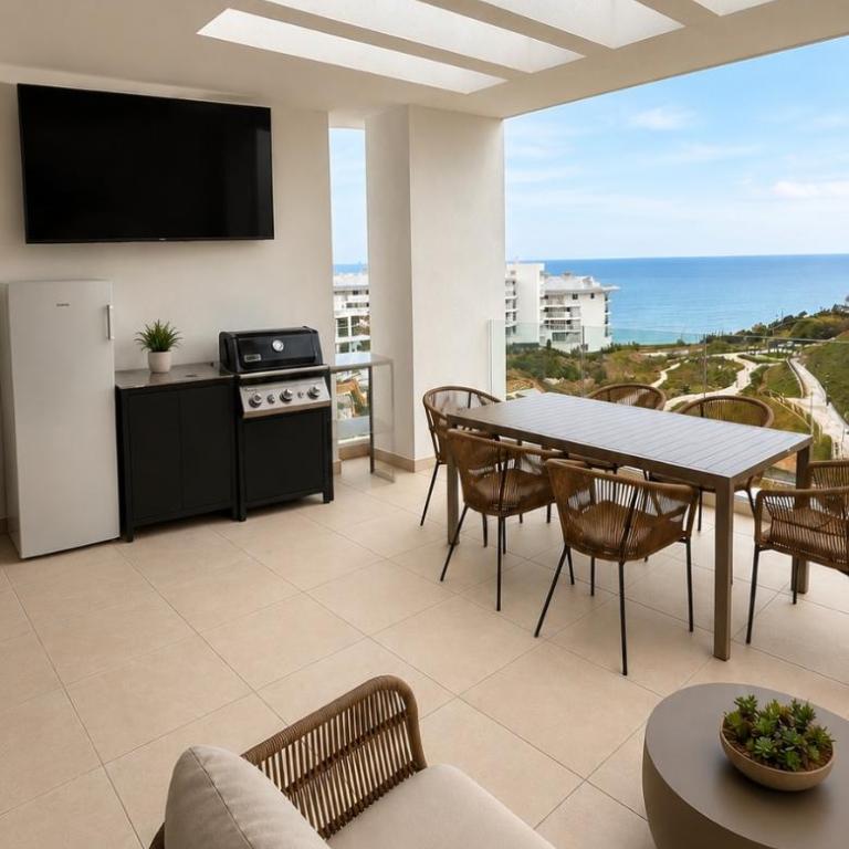 Higueron Bay Residence Penthouse 3BR - Sea View - Appartement 3 Chambres - 4