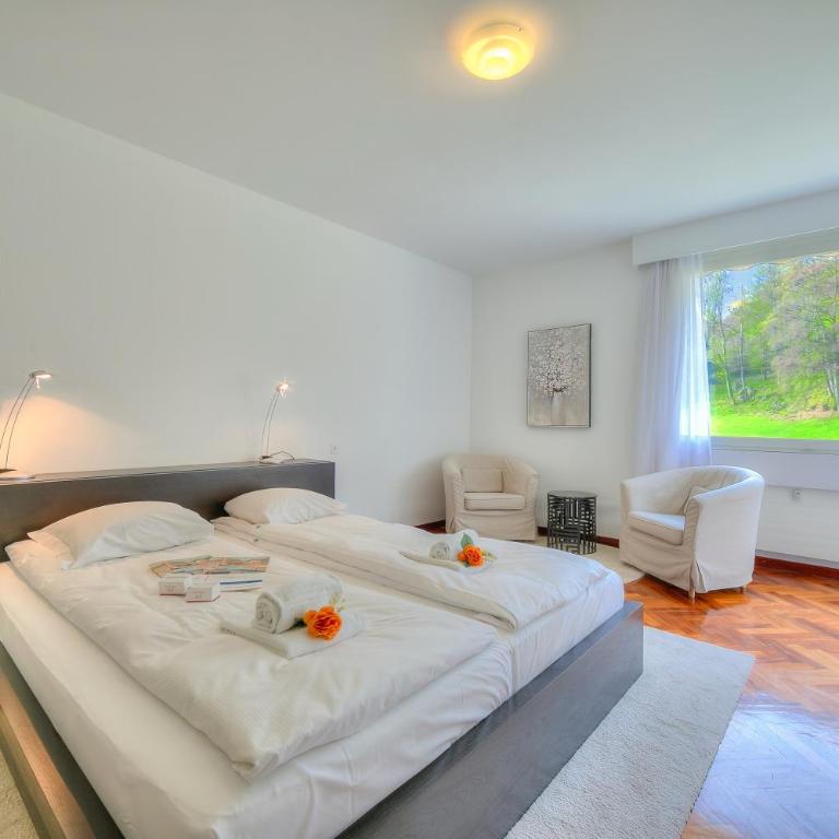 Residenza Parco Carona with Lake-View - Happy Rentals - Appartamento con Terrazza - 7
