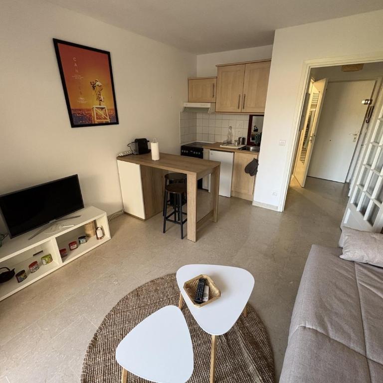 Studio with balcony, pool and clim close to Cannes - Studio - 3