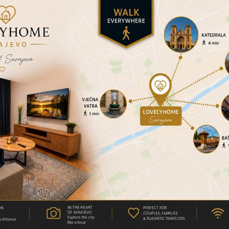LovelyHome Sarajevo - Main Street City Centar - One-Bedroom Apartment - 8