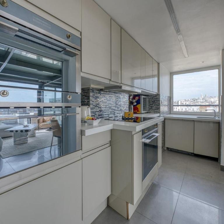 Penthouse with Jacuzzi Top floor Paris 17th arrondissement - Apartment mit 1 Schlafzimmer - 31