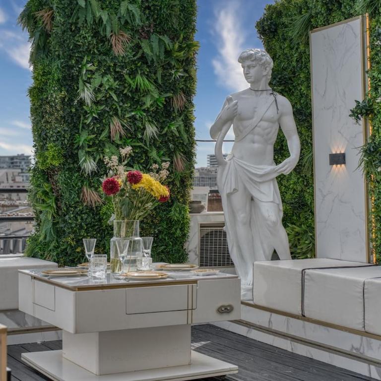Penthouse with Jacuzzi Top floor Paris 17th arrondissement - Apartment mit 1 Schlafzimmer - 36