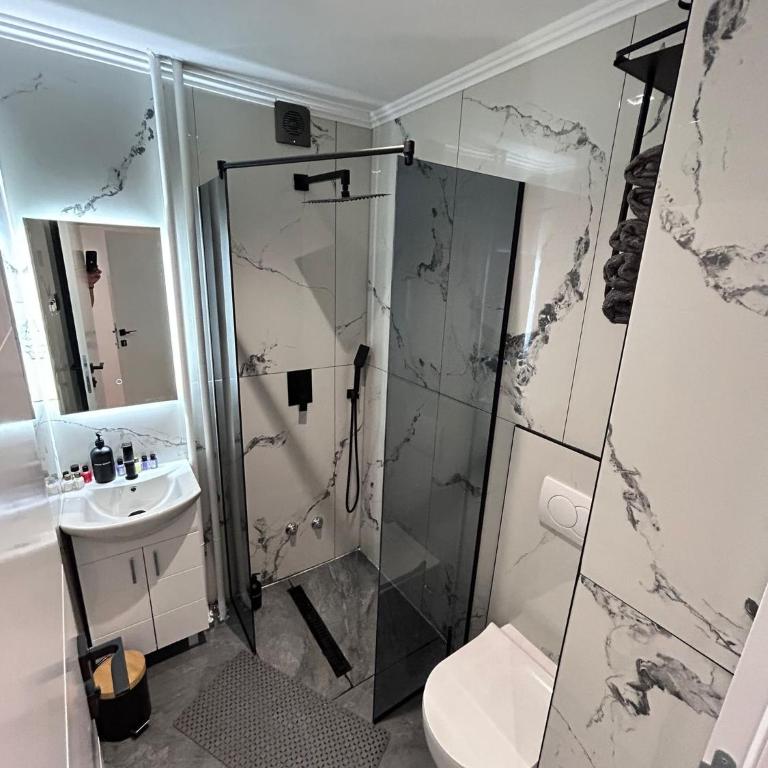 Ad Salinas Tuzla Guesthouse sa premium sobama - Two-Bedroom Apartment - 13