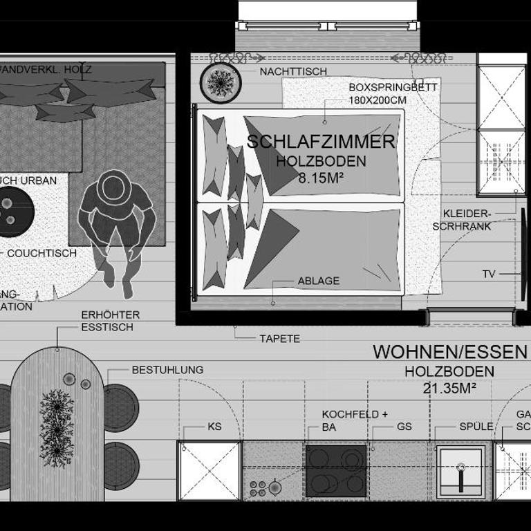 Big Seven Ferienwohnungen Dorf - Appartamento con 1 Camera da Letto - 5