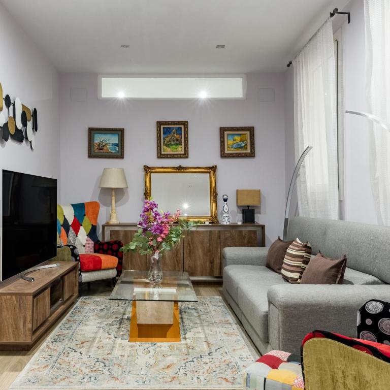 Madrid Boho - Apartamento de 3 dormitorios y 2 patios - Apartamento Estándar de 3 dormitorios - 2