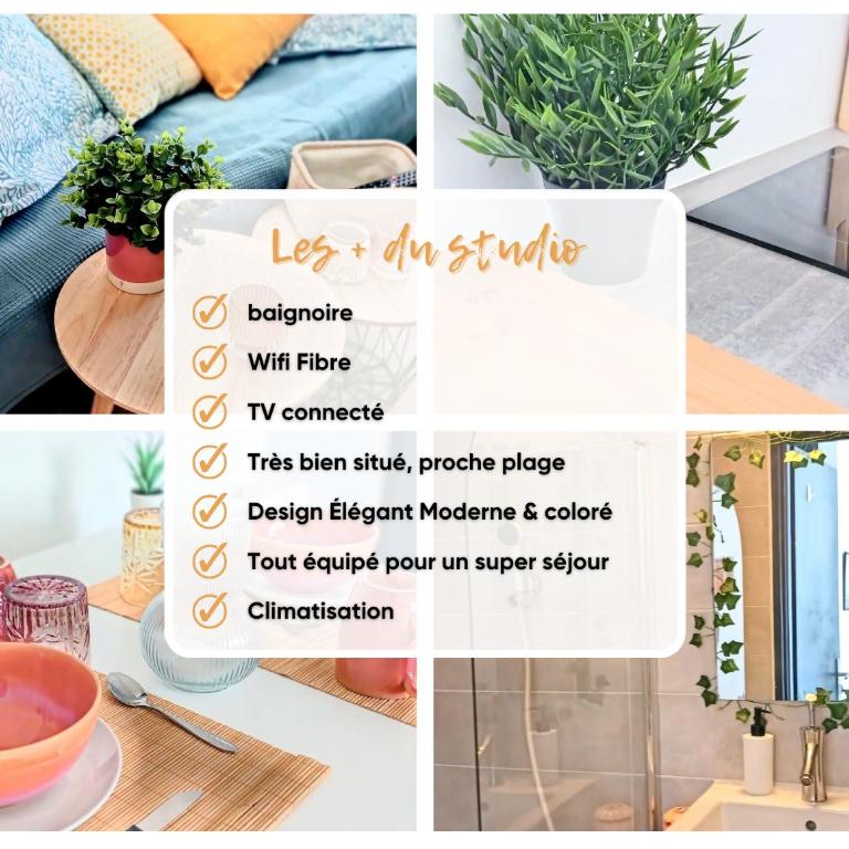 Studio cap d'agde proche plage - Apartment mit 2 Schlafzimmern - 13