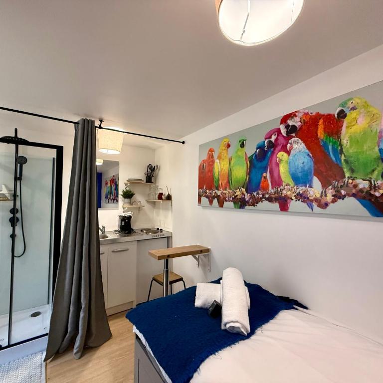Les Essentiels - 3 studio en plein centre ville du Mans - Apartamento Estudio - 2