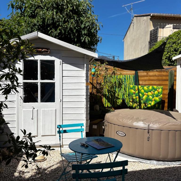 La Villa Santorin Townhouse and Jacuzzi - Villa de 1 dormitorio - 13