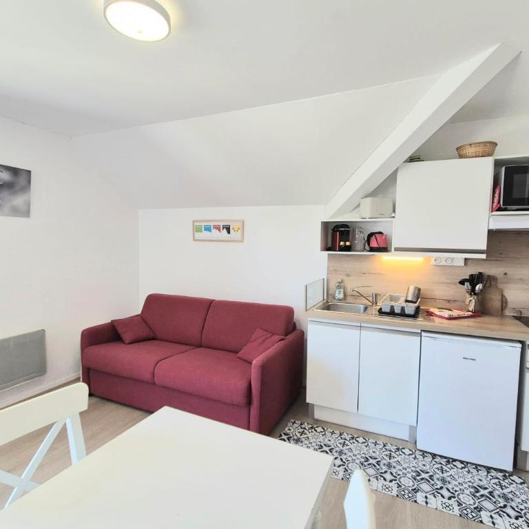 Studio 2 pers avec accès piscine et sauna - Appartement 1 Chambre - 1