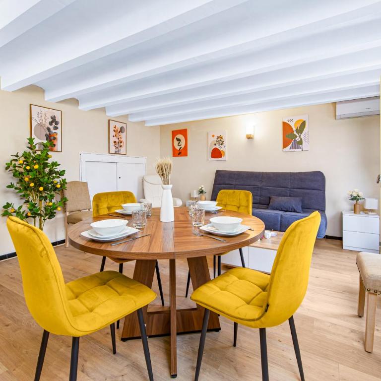 Joli 2 pièces pour 4 personnes en centre-ville - Appartement 1 Chambre - 6