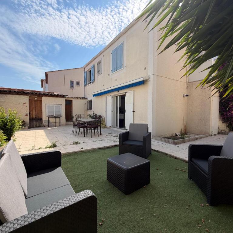 Villa Sunny - Bord de mer - Tout à pied- Grande terrasse - Clim - Wifi - Idéal familles & amis - Villa - 9