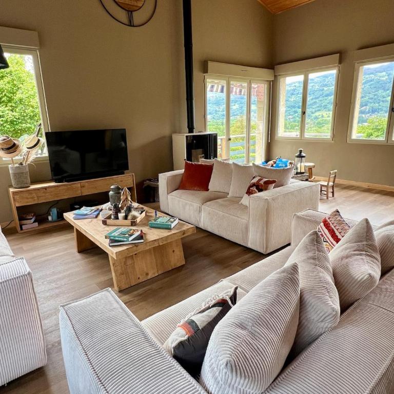 Maison calme plein sud Jardin & Piscine - Chalet - 59