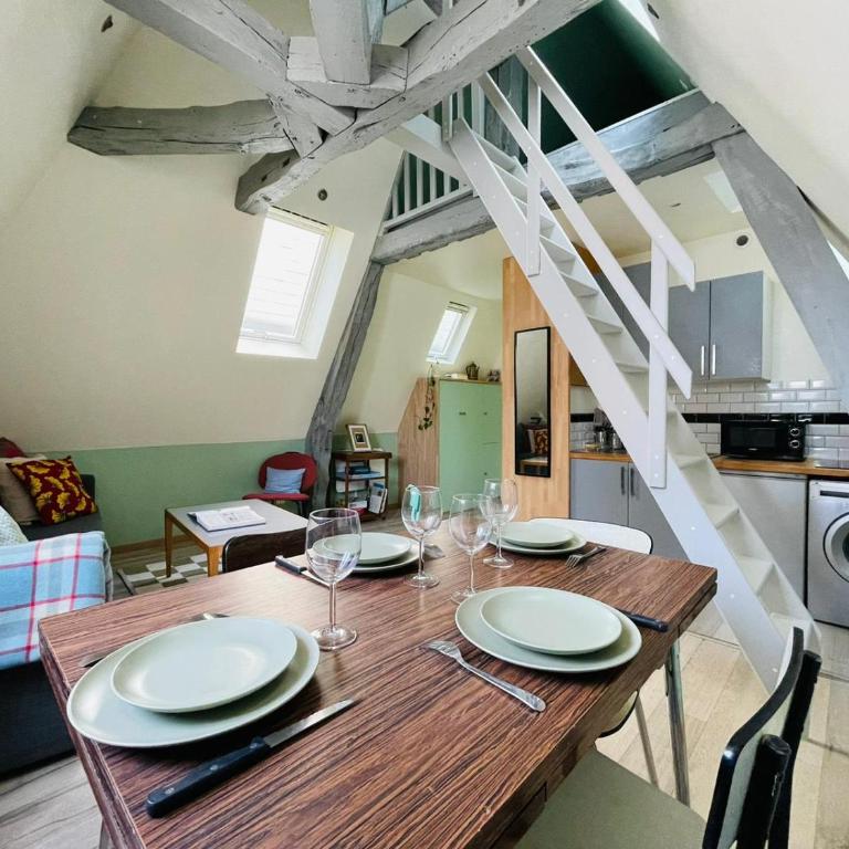 Duplex en plein cœur de Rouen - 437 - Apartamento de 1 dormitorio - 5