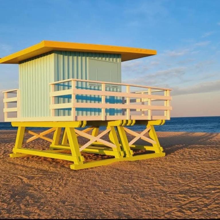 Front de mer, Appt 4 couchages, ventilateurs plafonniers, ventilateurs sur pied, Grande Plage Lydia - Apartamento de 1 dormitorio - 12