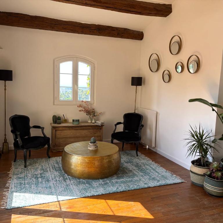 Villa vue mer au pied du célebre village de Mougins - Villa 3 Chambres - 12