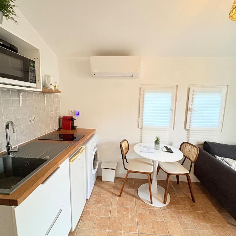Le Cocon, climatisé parking borne de recharge gratuite - Appartement 1 Chambre - Rez-de-chaussée - 8