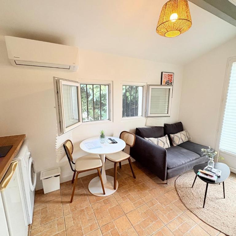 Le Cocon, climatisé parking borne de recharge gratuite - Appartement 1 Chambre - Rez-de-chaussée - 7