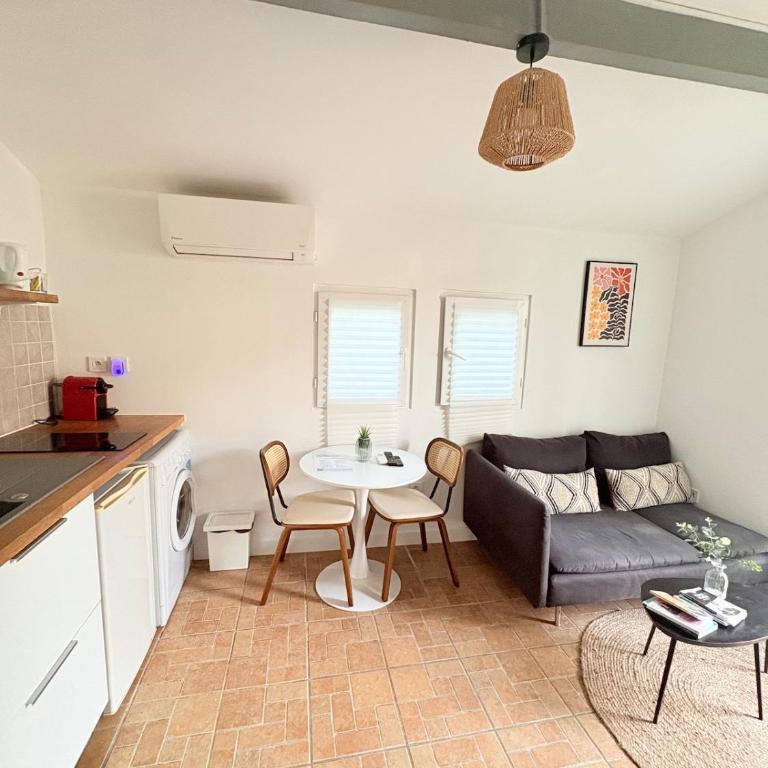 Le Cocon, climatisé parking borne de recharge gratuite - Appartement 1 Chambre - Rez-de-chaussée - 3