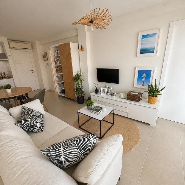 Arenal Beach Apartment in Jávea 5 Min Walk to Beach - Apartamento con balcón - 5