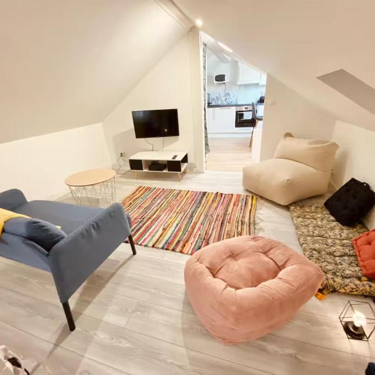 François d'or 4 Chbrs 3 SDB proche centre reims - Standard Apartment mit 2 Schlafzimmern - 5