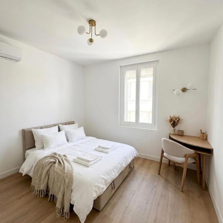T5 Standing - Terrasse, 4 chambres, 3 salles de bain - Appartamento con 4 Camere da Letto e Balcone - 15