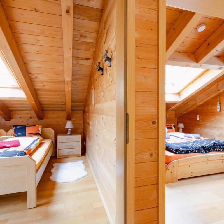 Chalet Regenbogen Familienapartment mit Indoor-Rutschbahn & Spieloase an der Fussgängerzone - Apartment mit 3 Schlafzimmern - 29