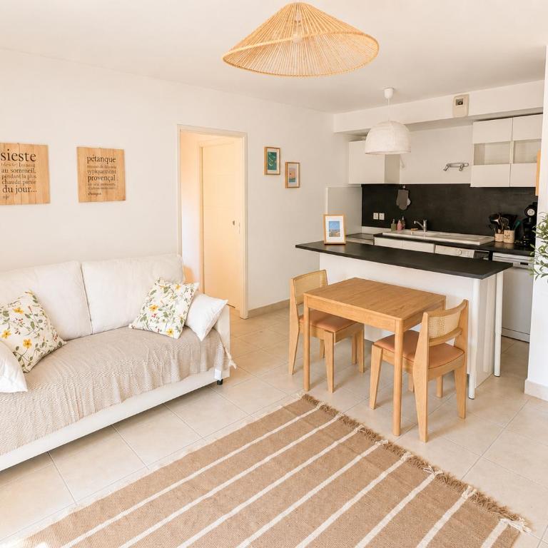 Centre ville Hyères - Parking - Grande Terrasse - Appartement 1 Chambre - 6