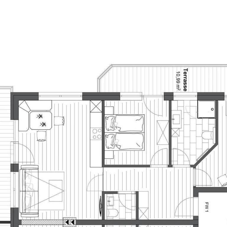 Apart Troppmair - Two-Bedroom Apartment - 2
