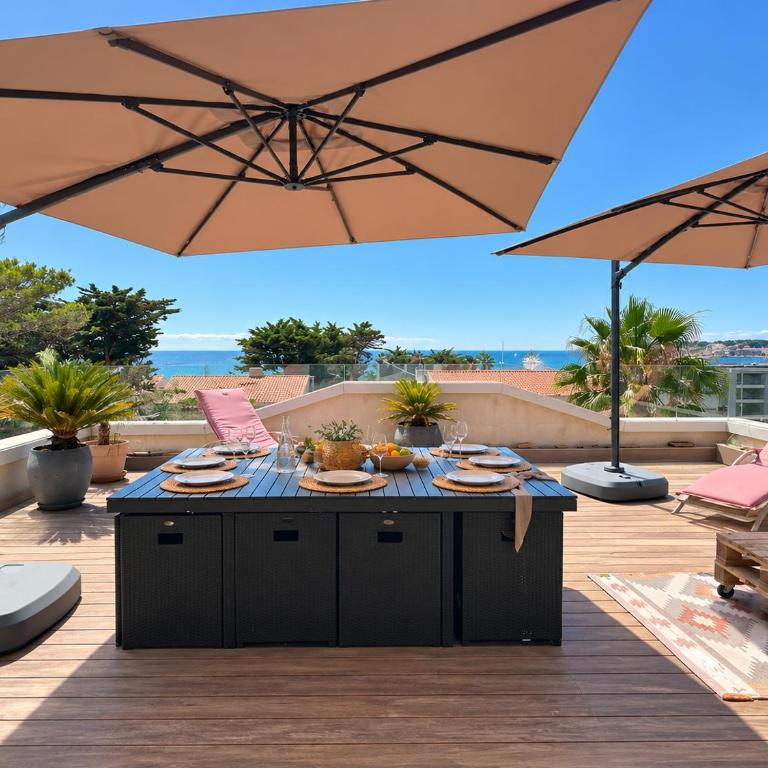 Magnifique Roof-top vue mer à 180° sur Sanary - Two-Bedroom Apartment - 1