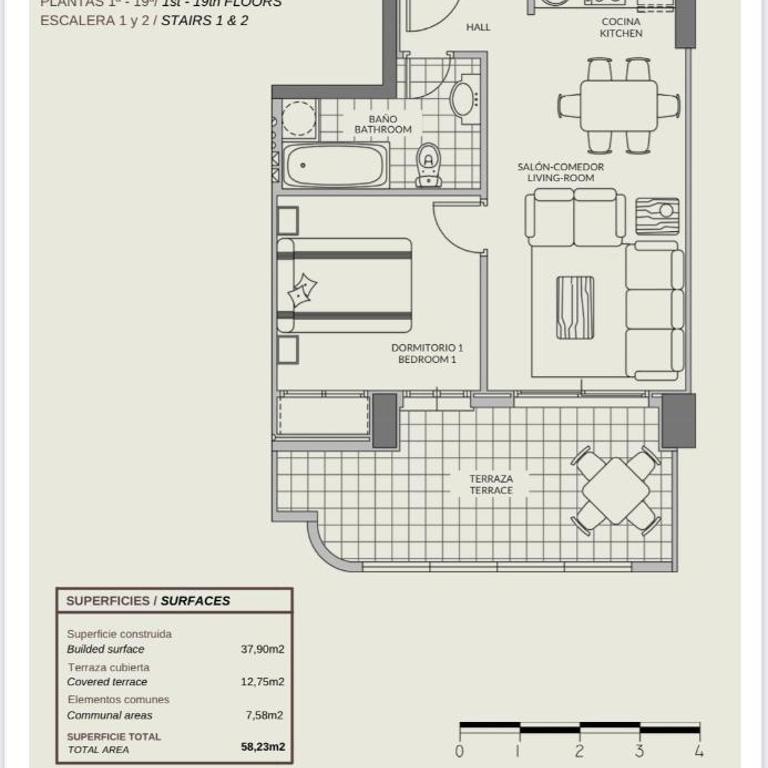 Great Ifach view apartment Calpe - Apartamento de 1 dormitorio - 22