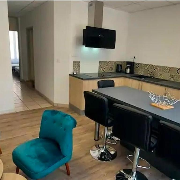 *Bleu Saphir* centre de Vichy - Two-Bedroom Apartment - 11
