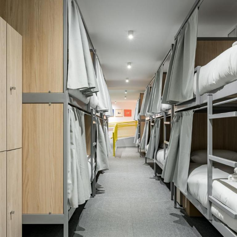 La Candela Hostel Madrid - Lit Superposé dans Dortoir Mixte - 2