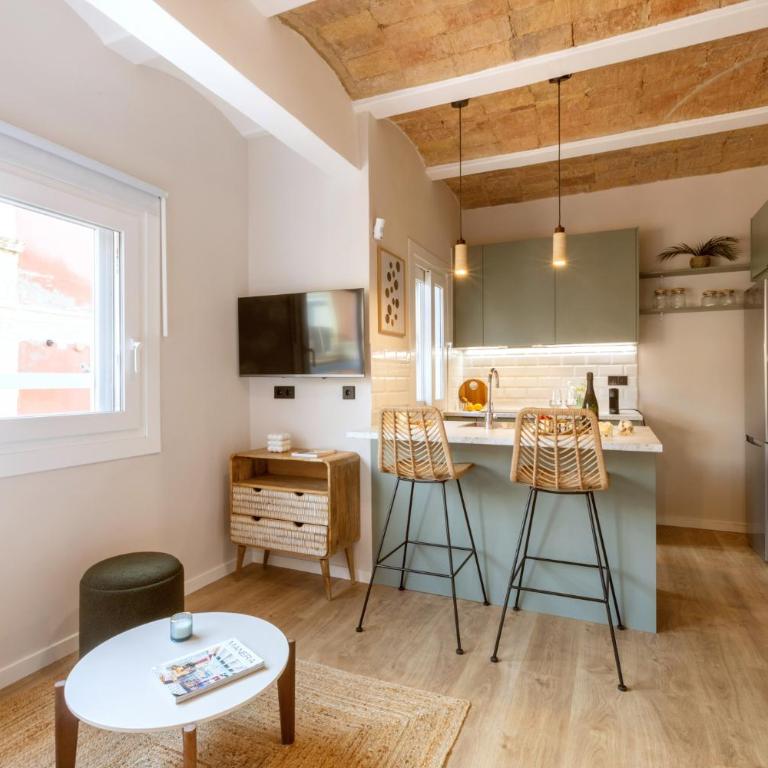 Bright and modern Barceloneta beach apartment - Apartamento de 1 dormitorio - 30