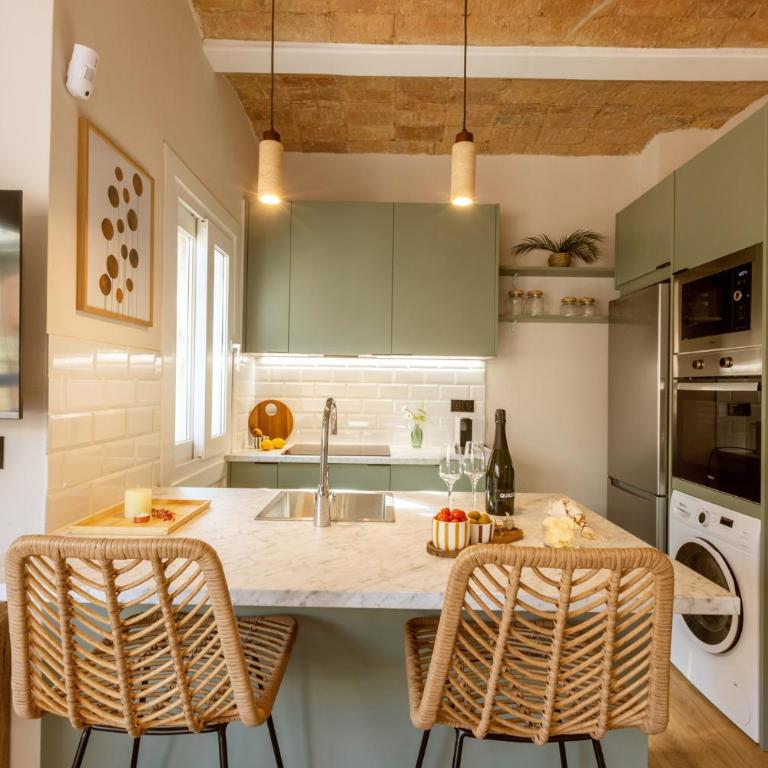 Bright and modern Barceloneta beach apartment - Apartamento de 1 dormitorio - 42