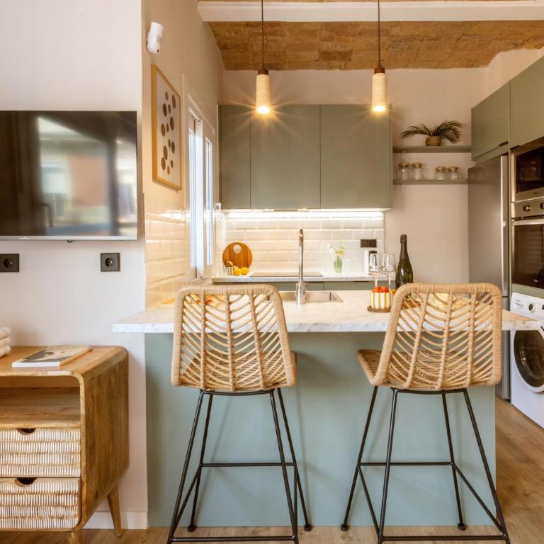 Bright and modern Barceloneta beach apartment - Apartamento de 1 dormitorio - 43
