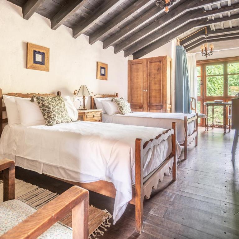 Hotel Boutique Santuario Kunturi - Adults Only by Molino de Tresgrandas - Habitación Doble Estándar con vistas al jardín - 2 camas - 1