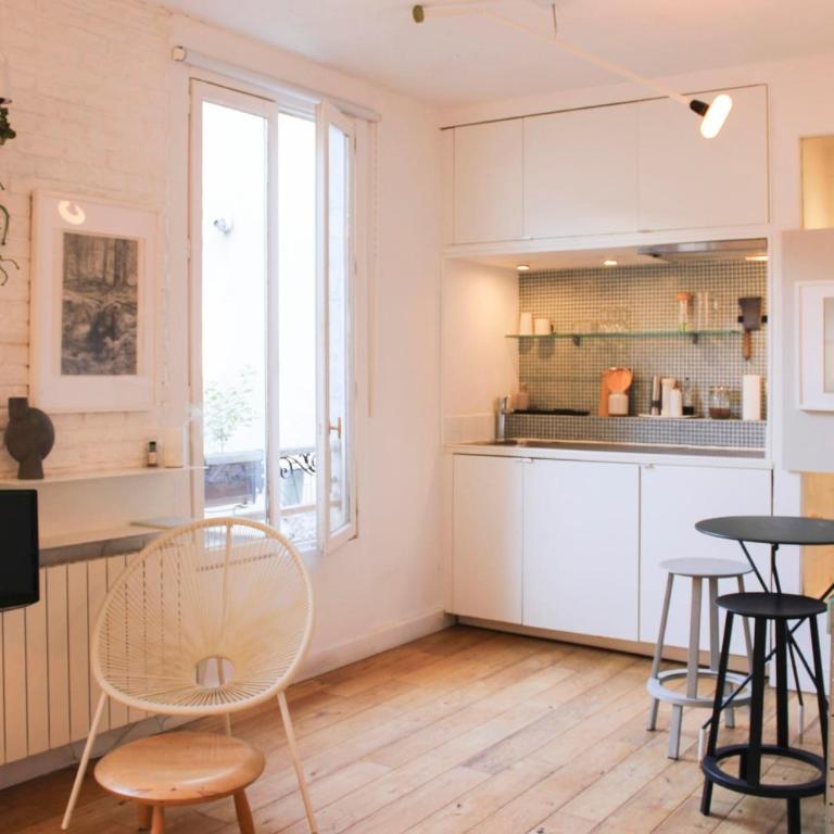 Studio charmant avec cour près du Père-Lachaise - Studio - 12