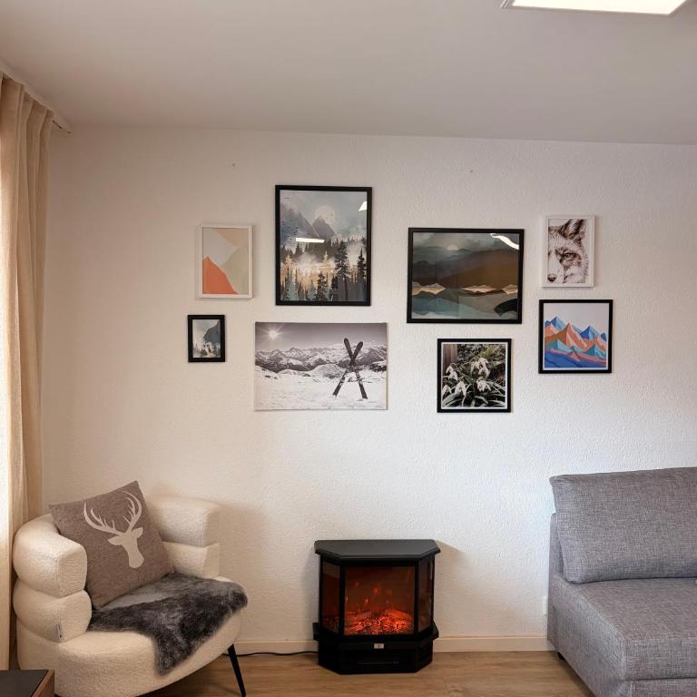 Best view of Leukerbad - All new - free Parking - Apartment mit 1 Schlafzimmer - 14