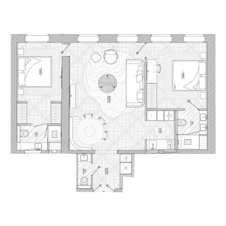 ONIRI Serviced 2BR - Apartment mit 3 Schlafzimmern - 9