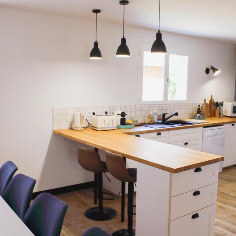 Maison Bleue 8 à 10pers avec Piscine - Haus mit 5 Schlafzimmern - 13