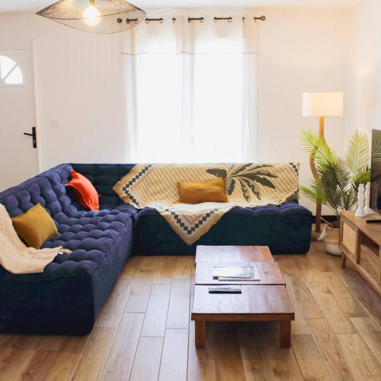Maison Bleue 8 à 10pers avec Piscine - Haus mit 5 Schlafzimmern - 9